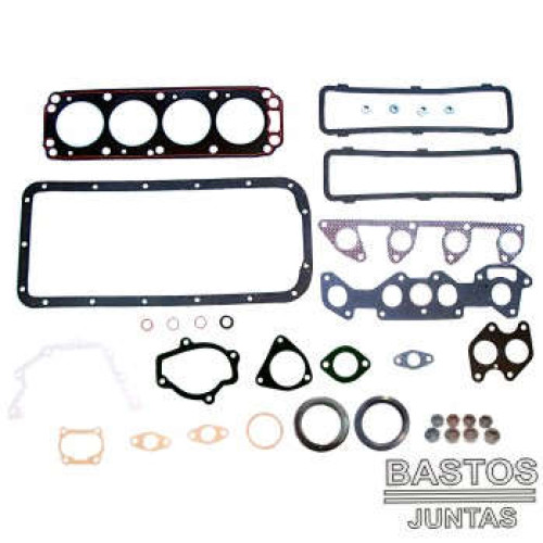 JOGO DE JUNTAS DO MOTOR CHEVETTE JUNIOR 1.0 4 CIL. GAS. COM RETENTORES 