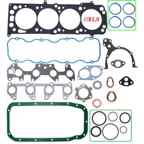 JOGO DE JUNTAS DE MOTOR GM 1.8 8V. 03/.. SOHC /FIAT 1.8 8V. SEM R
