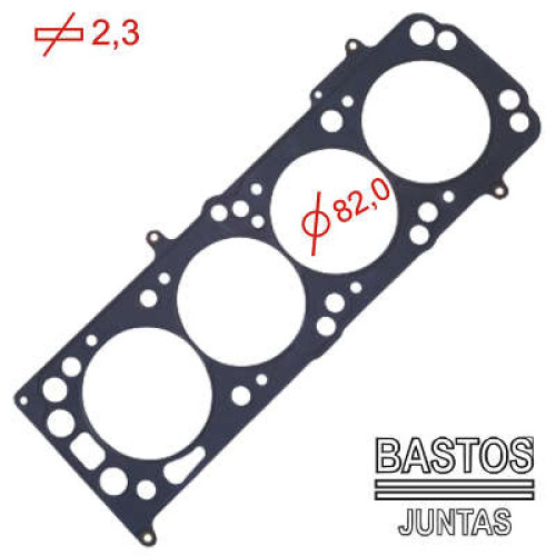 JUNTA DE CABECOTE GM 1.8 8V. 03/.. /FIAT SOHC