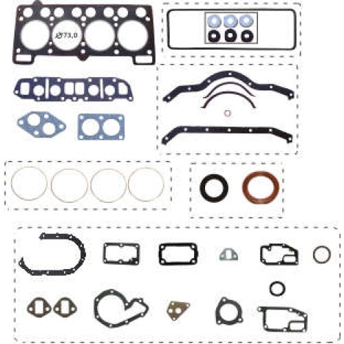 JOGO DE JUNTAS DE MOTOR FORD ESCORT CHT 1.3 8V. GAS. 83/..