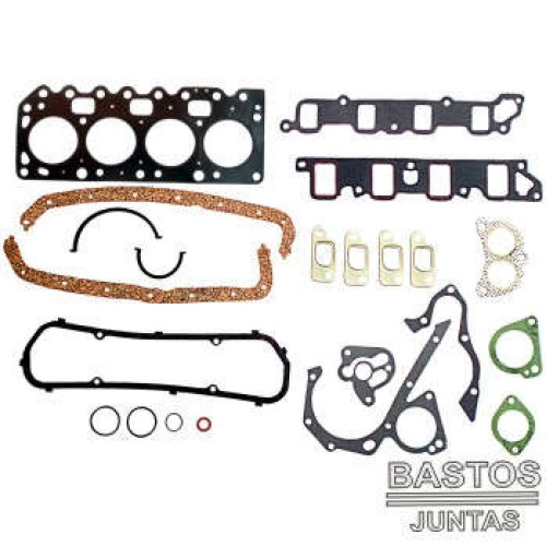 JOGO DE JUNTAS DE MOTOR FORD KA /FIESTA 1.0 8V. 96/.. SEM RETENTORES 