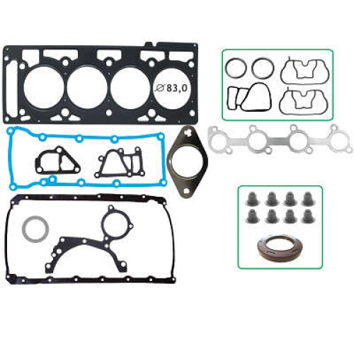 JOGO DE JUNTAS DE MOTOR FORD FIESTA/COURIER 1.6 8V. 00/..