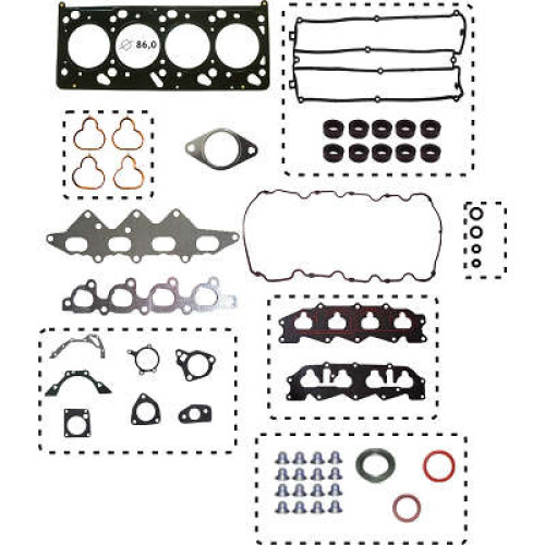 JOGO DE JUNTAS DE MOTOR FORD ZETEC 2.0 16V. 93/98 COM RETENTORES 