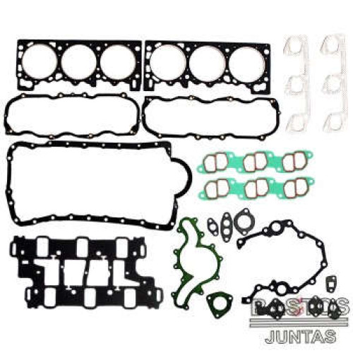 JOGO DE JUNTAS DE MOTOR FORD RANGER 4.0 12V. V-6 95/.. SEM RETENTORES 