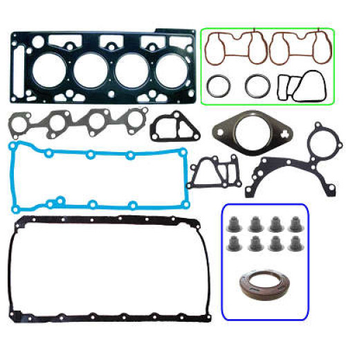 JOGO DE JUNTAS DE MOTOR FORD ECOSPORT 1.0 8V. 2003/.. SEM RETENTORES 