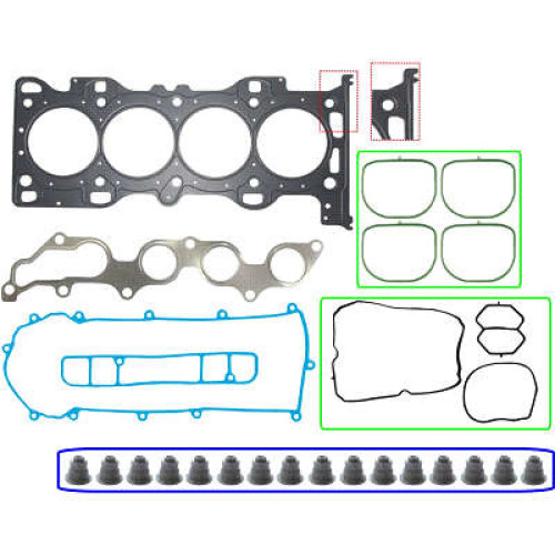 JOGO DE JUNTAS SUPERIOR DE MOTOR  FORD 2.3 16V. DURATEC-HE