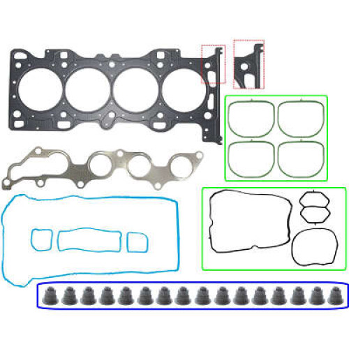 JOGO DE JUNTAS SUPERIOR DE MOTOR FORD FUSION 2.3 16V. DURATEC