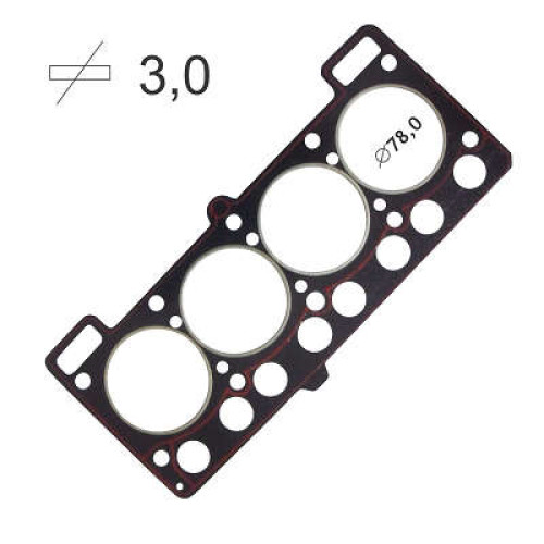 JUNTA DE CABECOTE FORD ESCORT CHT 1.6 83/.. GAS./ALC.
