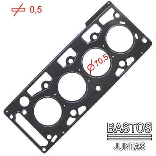 JUNTA DE CABECOTE ZETEC ROCAM 1.0 8V. SOHC