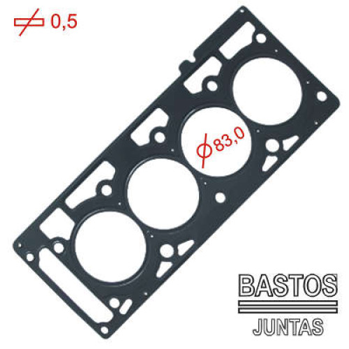 JUNTA DE CABECOTE ZETEC ROCAM 1.6 8V.