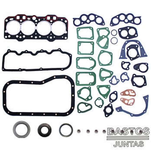 JOGO DE JUNTAS DE MOTOR FIAT 147/1050/1300 83/89 COM RETENTORES 