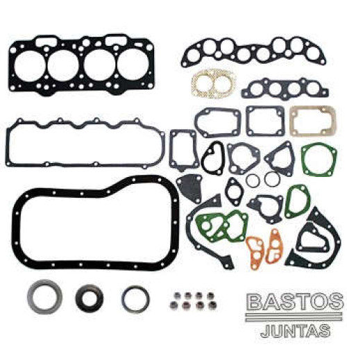 JOGO DE JUNTAS DE MOTOR PALIO 1.0 8V. /1.5 8V. 96/00 COM RETENTORES 
