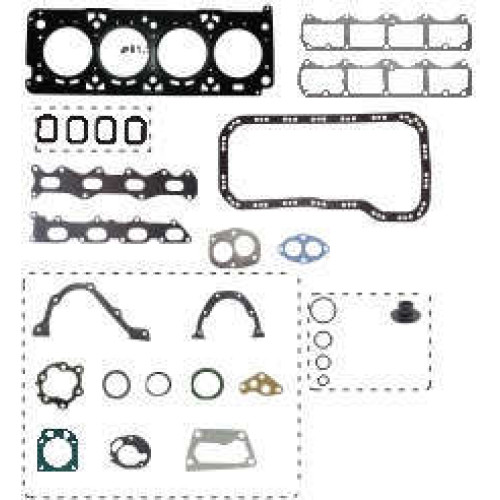 JOGO DE JUNTAS DE MOTOR FIAT LINEA 1.9 16V. FLEX 07/.. MPI SEM RETENTORES 