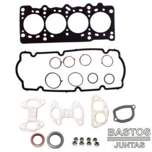 JOGO DE JUNTAS SUPERIOR DE MOTOR  FIRE 1.0/1.3 8V. COM JUNTA DE CABECOTE COM RETENTORES 