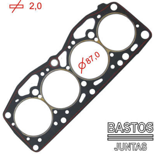 JUNTA DE CABECOTE FIAT 1.5 SEVEL GAS./ALC.