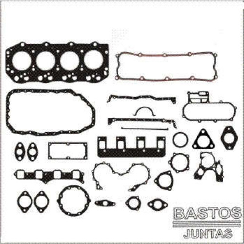 JOGO DE JUNTAS DE MOTOR KIA BESTA 2.7 8V. SOHC SEM RETENTORES COM JUNTA DE CABECOTE 