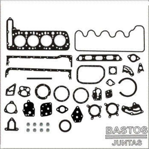 JOGO DE JUNTAS DE MOTOR M.BENZ 180-D 2.4 8V. 87/.. OM616 COM RETENTORES 