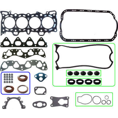 JOGO DE JUNTAS DO MOTOR HONDA CIVIC 1.6 16V. 91/97 D16Z6/D16Z7