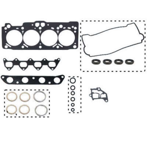 JOGO DE JUNTAS SUPERIOR DE MOTOR TOYOTA COROLLA 1.6 16V. 4A-FE DOHC