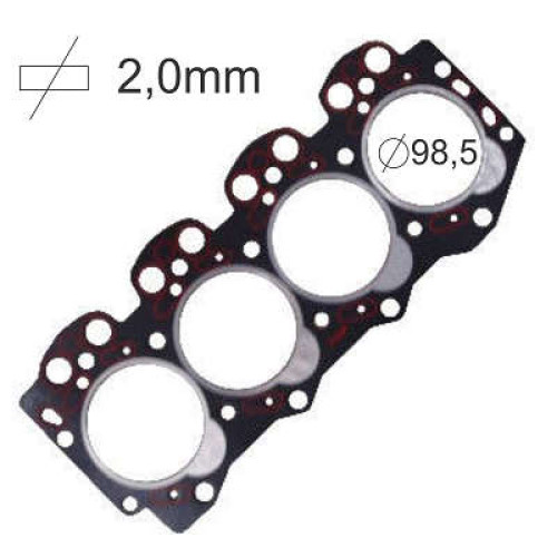 JUNTA DE CABECOTE KIA BESTA GS 2.7 /K-2700