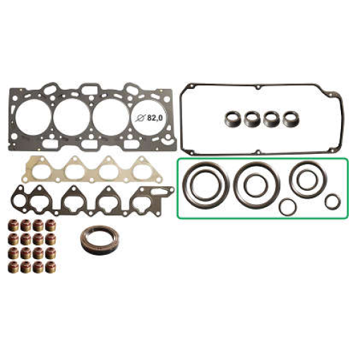 JOGO DE JUNTAS SUPERIOR DE MOTOR  MITSUBISHI PAJERO IO 1.8 /TR4 16V.