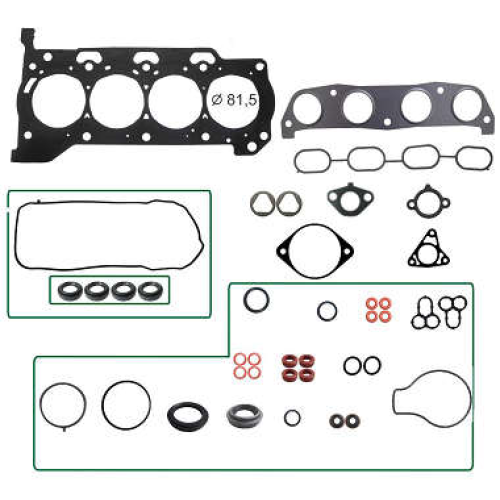 JOGO DE JUNTAS DE MOTOR TOYOTA COROLLA 2.0 16V. 3ZR-FAE/FB