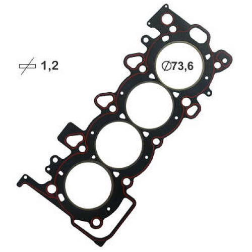 JUNTA DE CABECOTE HONDA FIT 1.5 16V. VTEC 05/08 L15A6