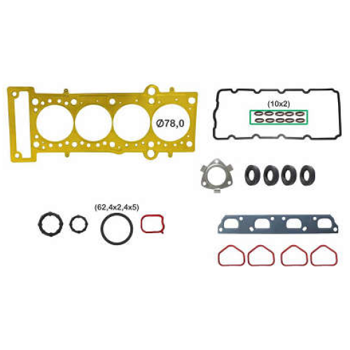 JOGO DE JUNTAS SUPERIOR DE MOTOR  FIAT PUNTO /IDEA 1.6 16V. 10/.. E.TORQ