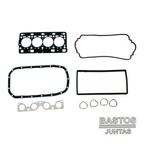 JOGO DE JUNTAS DO MOTOR RENAULT/PEUGEOT 1.0 16V. D4D/D4F SEM RETENTORES 