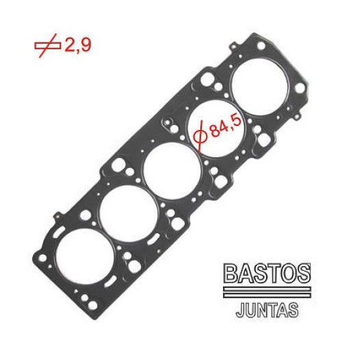 JUNTA DE CABECOTE FIAT MAREA 2.0 /2.4 20V. 5 CIL.