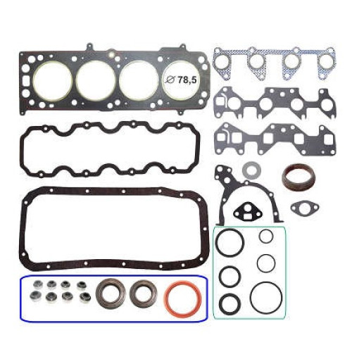 JUNTA MOTOR CORSA 1.4 8V. 94/.. EFI OHC GAS. C/RET.