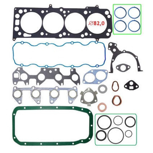 JOGO DE JUNTAS DE MOTOR GM 1.8 8V. 03/.. SOHC /FIAT 1.8 8V. SEM R