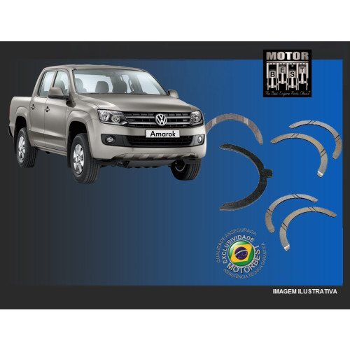 Arruela De Encosto VW Amarok 2.0 16v. Tdi 11/.. Cdba/ Cdca 1968Cc Diesel / Audi A1 Tfsi 1.4 16v. 11/.. Gas. Caxa Dohc / Audi A3 Fsi 1.4 16v. 14/.. Turbo  MEDIDA: STD