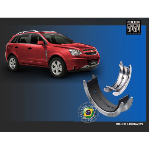 Bronzina De Mancal GM Captiva Sport Fwd 2.4 16v. 09/.. Le5 Ecotec Dohc 171/185Cv 2384Cc 87,5Mm MEDIDA: +0,25mm