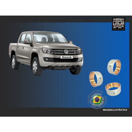 Bronzina Do Comando Valvula VW Amarok 2.0 16v. 11/13 Tdi 122Cv Cdba / Amarok 2.0 16v. 11/13 Bi-Turbo 163Cv Cdca 1968Cc Diesel  MEDIDA: STD
