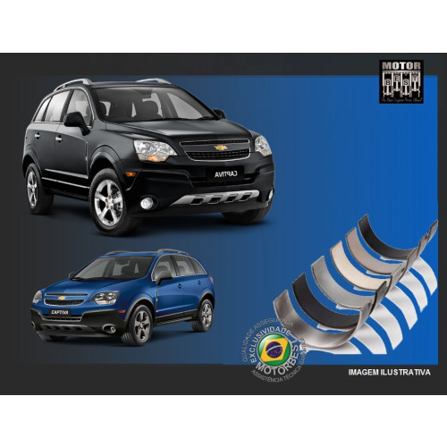 Bronzina De Biela GM 3.0 24v. Gas. Lf1 V-6 Dohc 89Mm Captiva Sport 10/12 / 3.6 24v. Sfi 10Hm V-6 Gas. Captiva Awd Sport 05/12 / Omega Cd 06/.. / Trailblazer 13/18  MEDIDA: +0,75mm