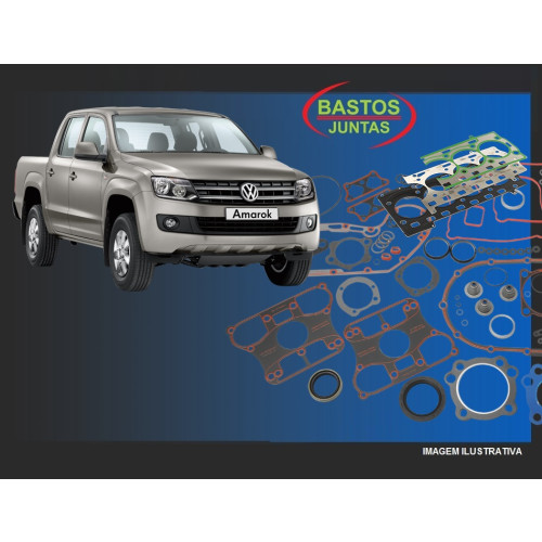 JOGO DE JUNTAS DO MOTOR VW AMAROK 2.0 16V. TDI 2011/.. TURBO DIESEL 