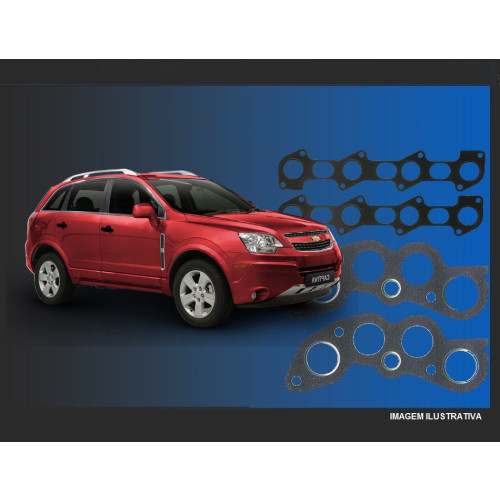 JUNTA DO COLETOR DE ESCAPE DO MOTOR CAPTIVA SPORT FWD 2.4 16V. 09/.. LE5 ECOTEC DOHC 171/185CV 2384CC 