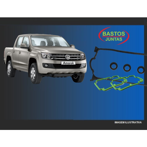 JUNTA DA TAMPA DE VALVULA MOTOR VW AMAROK 2.0 16V. TDI 2011/.. TURBO/BITURBO 
