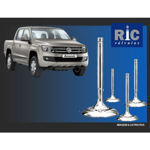 Valvula Admissão Motor VW Amarok High Cs 2.0 16v. Tdi 2012/.. Biturbo 180Cv Diesel